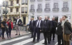 وزير الخارجية الاسباني يصل الى مليلية لتفقد البنايات التي تضررت جراء الزلزال‎