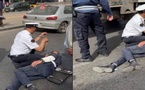 دهس شرطي مرور عمدا أثناء تأدية مهامه بعد ارتكاب مخالفة
