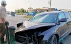 "أودي" مسرعة تودي بحياة شاب يعمل مراقبا للنظافة