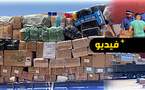 جمارك الناظور تحجز "رموك" محملة بسلع ضخمة وسط احتجاجات التجار