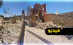 جرافات السلطات تشرع في إزالة أسوار ثكنة أزغنغان المهترئة