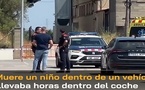 حداد على طفل في إسبانيا توفي بحرارة الشمس بعدما نسيه والده في السيارة 
