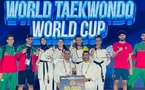 المنتخب المغربي يظفر بفضية كأس العالم للتايكوندو بكوريا الجنوبية