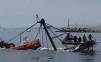 الحسيمة.. انتشال مركب صيد غرق بعد اصطدم بالصخور