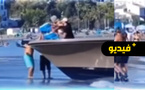 فيديو صادم يوثق تهريب المخدرات نهارا على شاطئ مكتظ جنوب إسبانيا