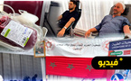 تجار سوق أولاد ميمون ينظمون حملة إنسانية للتبرع بالدم
