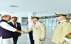 وزير الدفاع الهندي يصل المغرب للمشاركة في افتتاح مصنع للمركبات المدرعة وزير الدفاع الهندي يصل المغرب للمشاركة في افتتاح مصنع للمركبات المدرعة