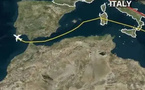 طائرة نتنياهو تتجنب أجواء المغرب في طريقها إلى نيويورك طائرة نتنياهو تتجنب أجواء المغرب في طريقها إلى نيويورك