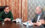 رئيس مجلس إقليم الناظور يلتقي خبيرا اسبانيا في المواد الغذائية والطبية الحيوانية