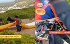 مهاجر يعبر إلى سبتة المحتلة بمظلة شراعية في أول حادثة من نوعها مهاجر يعبر إلى سبتة المحتلة بمظلة شراعية في أول حادثة من نوعها
