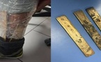 الجمارك تفشل خطة تهريب ذهب داخل جوارب سائق قادم من ألمانيا