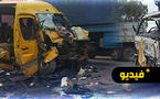 مصرع 5 أشخاص وإصابة أكثر من 20 في حادثة سير مروعة بالجديدة