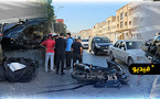 الناظور.. حادثة سير خطيرة تسفر عن إصابة بليغة لسائق دراجة نارية