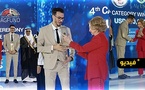 ابن الناظور عبد الإله حمادة يتوج بجائزة الأمير طلال الدولية بمدريد عن مشروعه "سماد صديق البيئة"