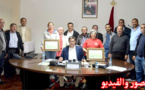 الفتاحي بمعية أعضاء مكتبه يستقبلون أعضاءً عن جمعيات إسبانية وأعضاء عن جمعية دار الكبداني لتفعيل إتفاقية الشراكة على أرض الواقع