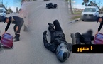 رعب على الطريق الوطنية رقم 6.. الكلاب الضالة تتسبب في "سقوط حر" لصاحب دراجة