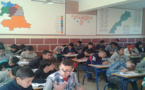 تزيين قاعتين نموذجتين بثانوية بودينار "ثمسمان" تكسر بحلتيهما الشكل النمطي للفصول الدراسية‎