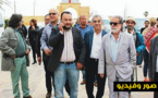 ضيوف مهرجان السينما يتقدمهم الفنان مارسيل خليفة يزورون الخيرية الاسلامية بالناظور‎