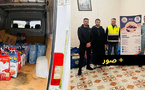 جمعية الأمل للتنمية توزع 70 قفة رمضانية بتمسمان بشراكة مع مؤسسة الأمان بهولندا