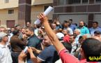 سائقو الطاكسيات ينتفضون تضامنا مع زميلهم المقتول وإحتجاجا على غياب الامن بشوارع المدينة‎