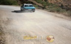 فيديو يوثق للحالة الكارثية التي وصل إليها الطريق الرابطة بين تمسمان و إمزورن عبر إقشوعن‎