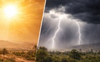 طقس الأحد.. حرارة مرتفعة وزخات رعدية مرتقبة