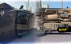 خسائر مادية جسيمة إثر حادثة سير خطيرة بشارع 80 بالناظور
