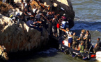 توقيف 60 مهاجر أفريقي على متن قاربين مطاطيين بشاطئ "الجزيرة" بين بوعرك وأركمان