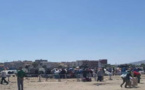 ممتهني التهريب المعيشي يكسرون أصبع أحد عناصر الامن في حادث تدافع خطير بمعبر فرخانة‎