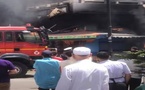 حريق ضخم يلتهم محلا للوجبات السريعة وسط إمزورن ويخلف خسائر مادية كبيرة
