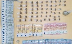 اعتقال مروج مخدرات في حيّ سكني بمليلية وحجز كميات من الكوكايين والحشيش والماريجوانا