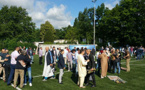 جمعية النور الإسلامية بالمانيا تحيي سنّة العيد في الملعب البلدي خارج المسجد وسط هذه الأجواء