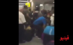 بالفيديو: مهاجر مغربي يفقد أعصابه ويلاكم شرطيين ألمان بمطار فرانكفورت