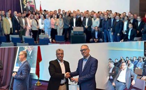 الإدارة الجماعية للبنك الشعبي بالناظور الحسيمة تكرم الإطار رشيد الصبار