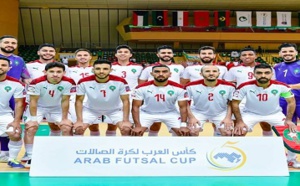 تتويج المغرب ببطولة كأس العرب لكرة الصالات 