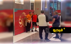 فيديو.. مبابي يساند حكيمي قبل مباراة المغرب وإسبانيا