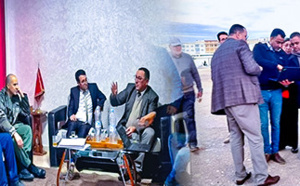 تنفيذ مشاريع التأهيل الحضري المنتظرة بمدينة ميضار يجمع رئيس الجماعة بمسؤولي إدارة شركة العمران