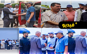  يونس أشن يقود حملة انتخابية بمدينة ميضار ويلقى دعما قويا من الساكنة