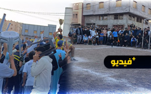 فريق حي أجواهرة السفلى يتوج بلقب دوري الشريف محمد أمزيان لكرة القدم بأزغنغان