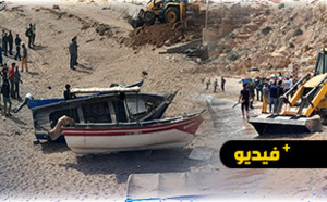 حملة جريئة للسلطات تنقي شاطئ سيدي البشير من العشوائيات