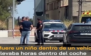 حداد على طفل في إسبانيا توفي بحرارة الشمس بعدما نسيه والده في السيارة 