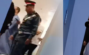 شاهد.. ناصر الزفزافي يغادر السجن لزيارة والده المريض بالسرطان