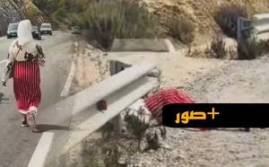 سيدة تحتال على السائقين بادعاء المرض على الطريق الساحلية