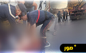 حادث مروع بالناظور.. سقوط حراك من شاحنة