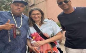 والدة نجم المنتخب الفرنسي كيليان مبابي تستكشف سحر المغرب