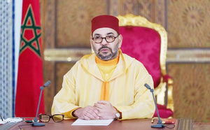  صاحب الجلالة الملك محمد السادس يوجه خطابا للشعب المغربي