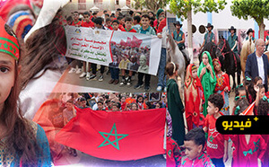 مسيرة رمزية واحتفالات وطنية في فرخانة وبني أنصار تخليدا للمسيرة الخضراء