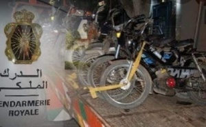 درك أركمان يشن حملة واسعة على الدراجات النارية أمام المدارس لضمان سلامة التلاميذ