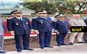 رئيس دائرة بني ورياغل الشرقية يترأس مراسيم تحية العلم في الذكرى السبعين لعيد الاستقلال