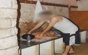 توقيف "بائع رايب" ملتح يحاول هتك عرض قاصر في حمام شعبي